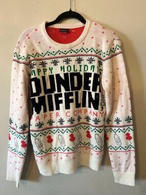Dunder Mifflin Holiday Sweater